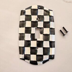 Mackenzie Childs Single Toggle Switch Pate